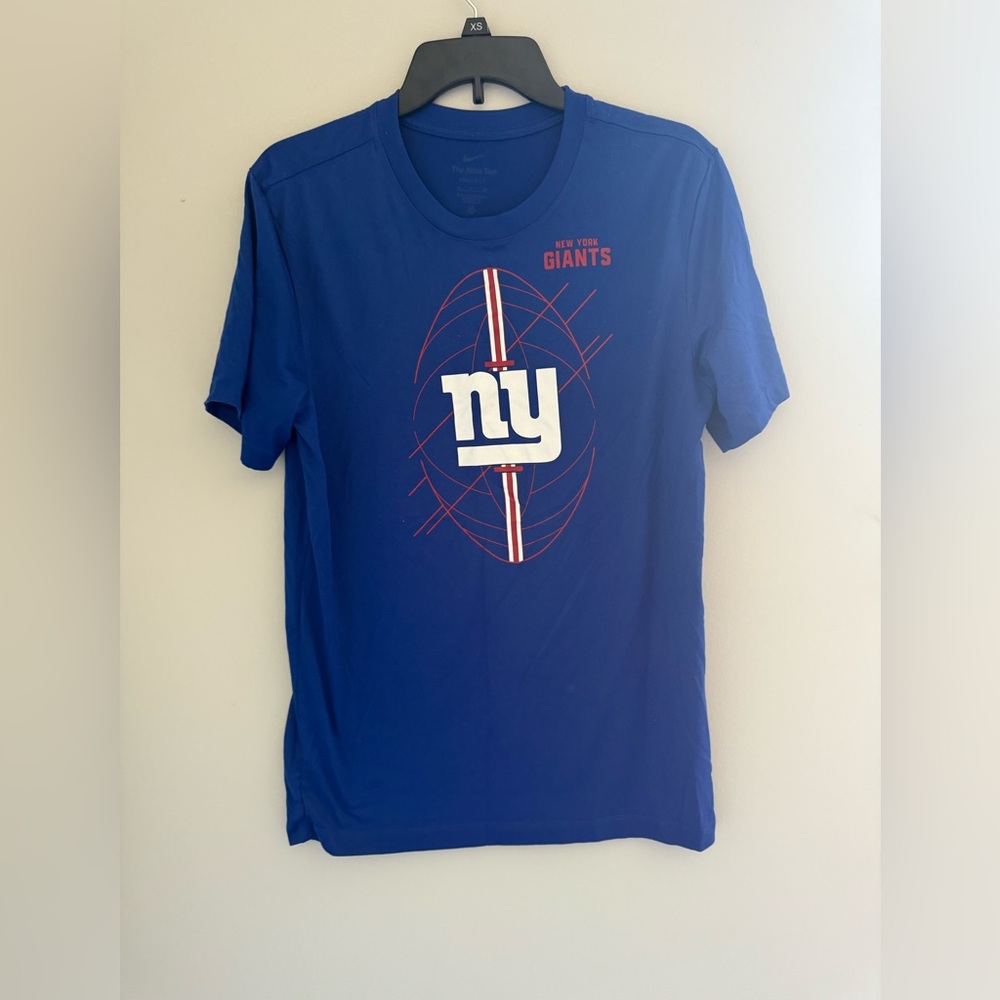 Nike Men's Royal Blue New York Giants Graphic Tee
